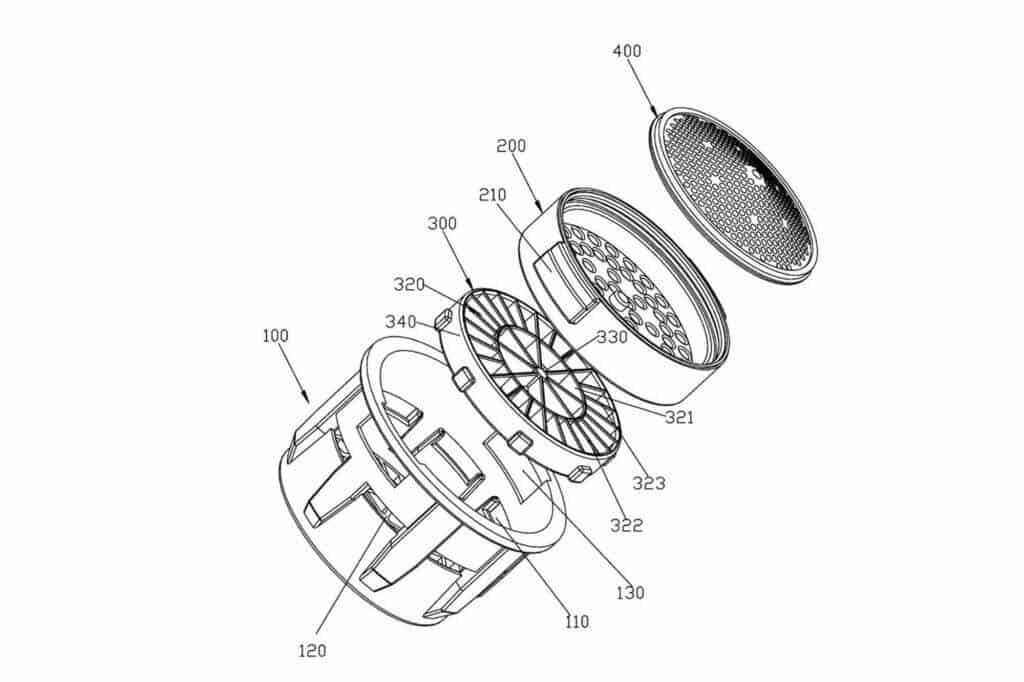 STRUCTURE OF THE FAUCET-Aerator