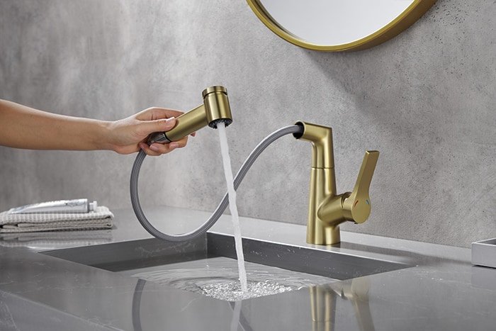 right bathroom faucet-Gold-bathroom-faucet