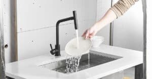 DIY kitchen faucet how to install