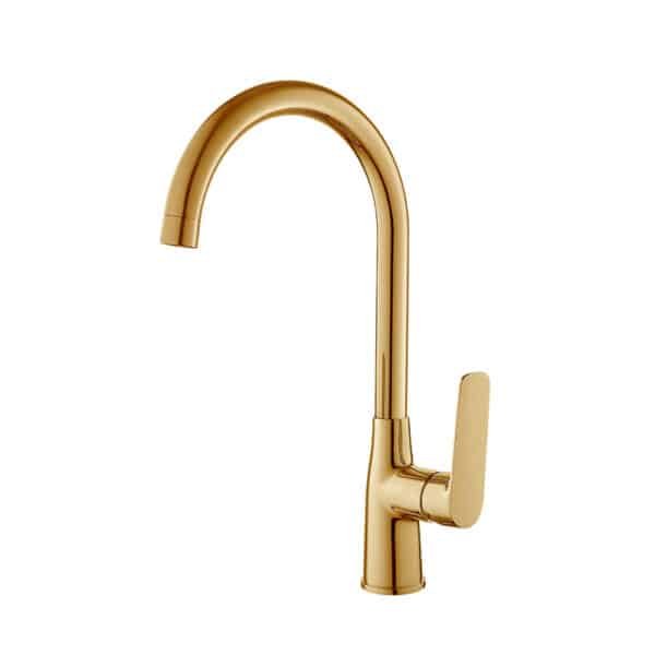 Modern Single Handle Swivel Kitchen Faucets P-2001-G