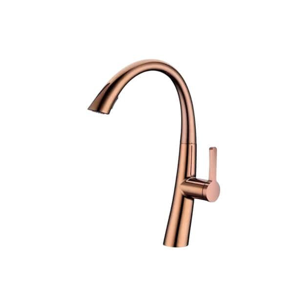 P-8030-R Single Hole Pull Out Spray Kitchen Faucet