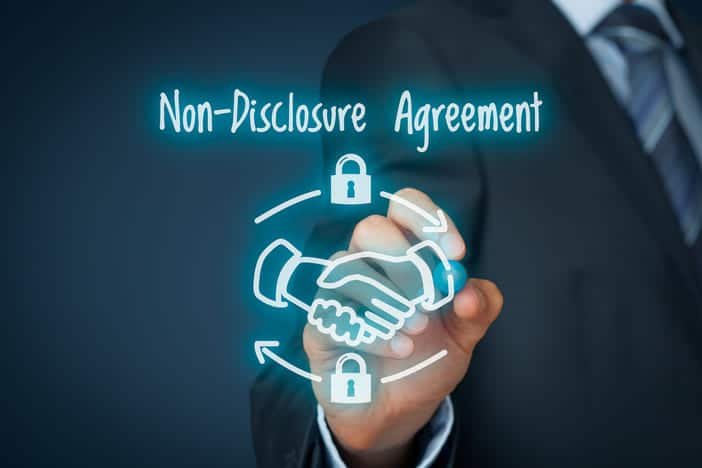 faucetu service non disclosure agreement in china