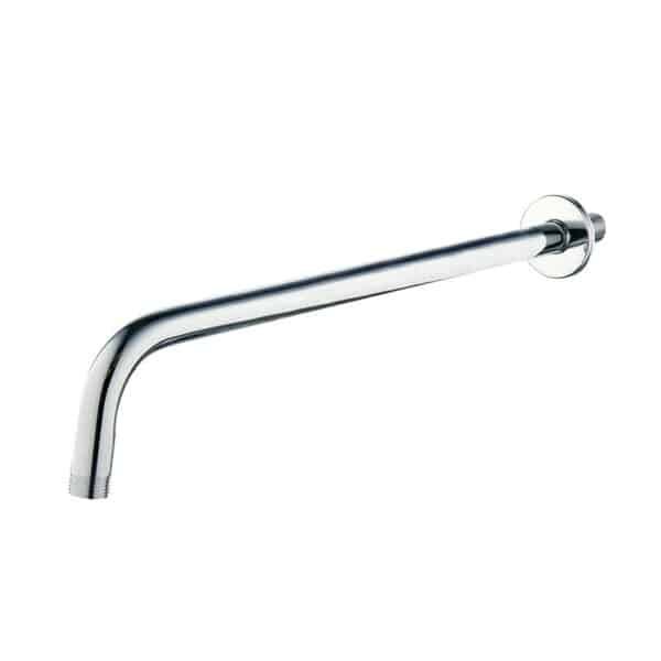 Shower Arm and Flange Round Shower Head Extension Extender Pipe Arm