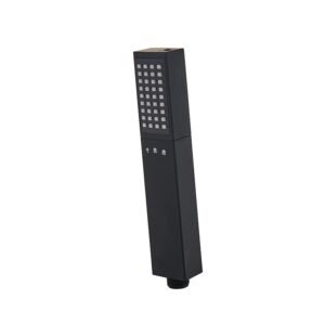 Combo soffione doccia quadrato doppio in metallo H-022