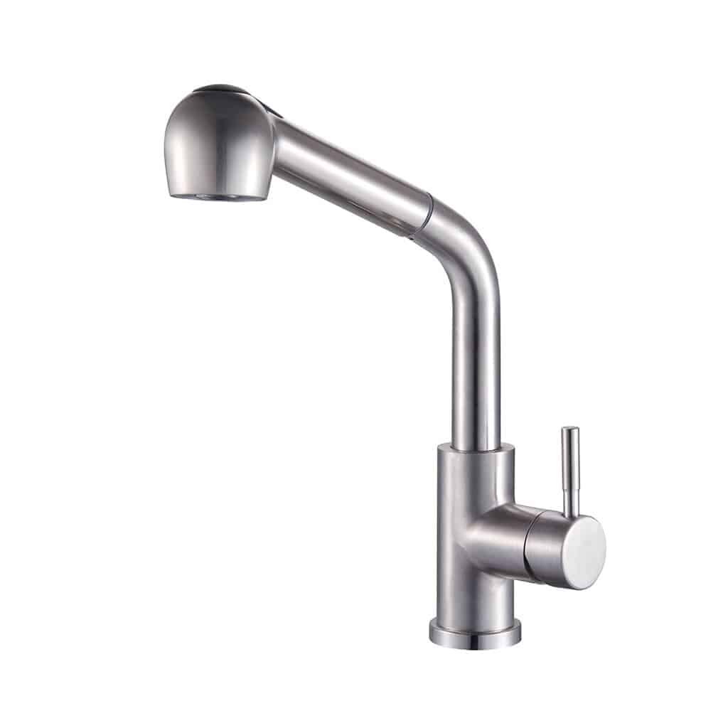 Single Handle Pull Out Sprayer Prep Kitchen Sink Faucets