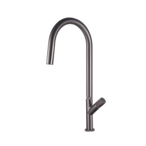 Modern Kitchen Faucet with Pull Down Sprayer Faster Clean