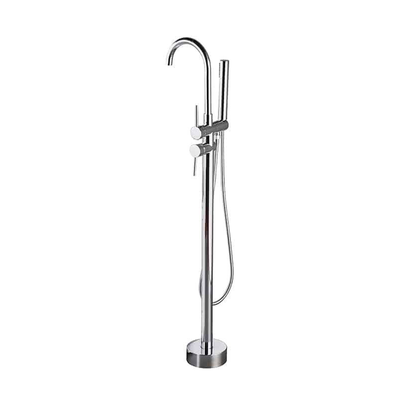 Floor Mounted Faucets with Handheld Shower