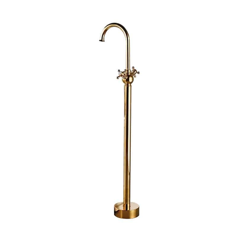 Tub Filler Freestanding Bathtub Faucet Brass