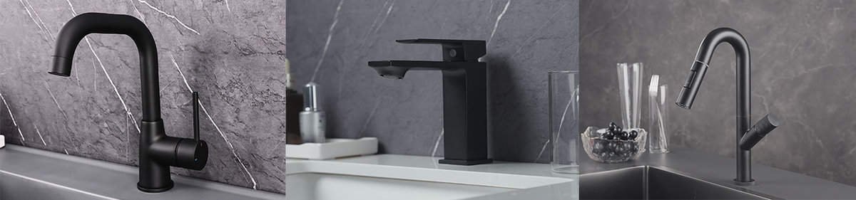 matte black bathroom faucets-matte black faucet