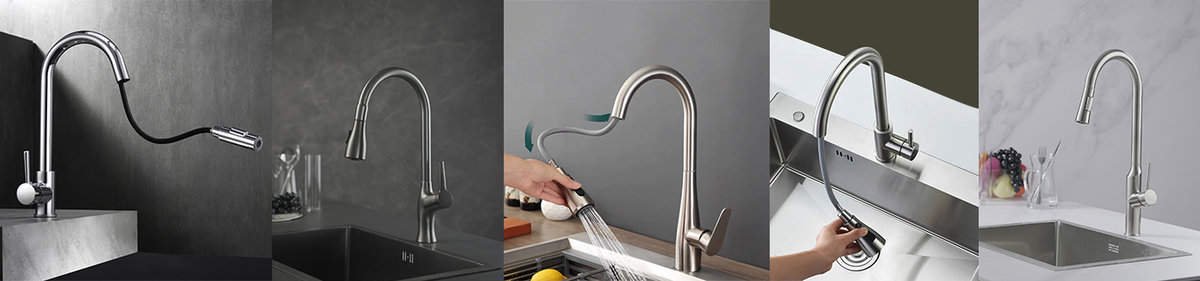 BEST KITCHEN AND BATHROOM FAUCET TRENDS-pull-down-faucet