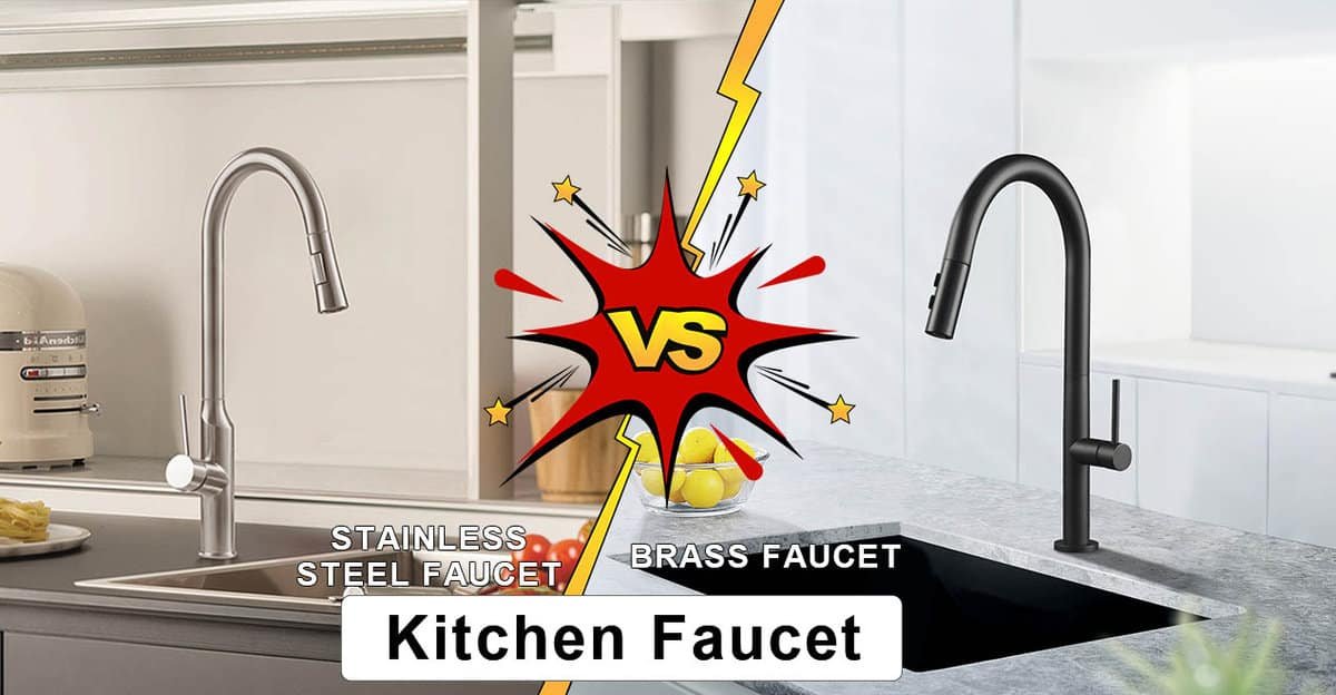 faucetu stainess steel faucet vs brass faucet