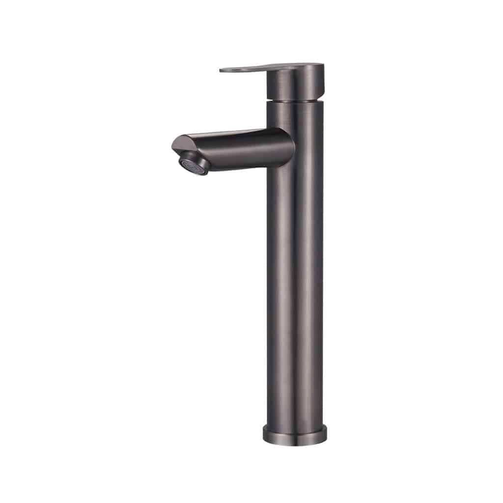 Robinet de lavabo de salle de bain haut en acier inoxydable 304 LA-5002-T