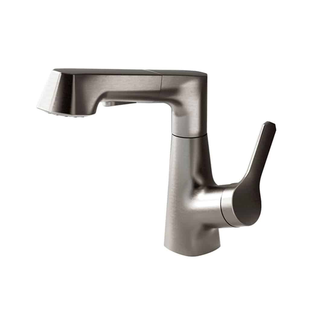 Grifo extraíble y grifo de lavabo extraíble fácil de usar faucetu L-22001-T