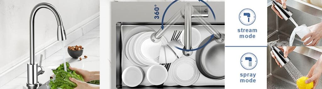 Stainless Steel Faucet function
