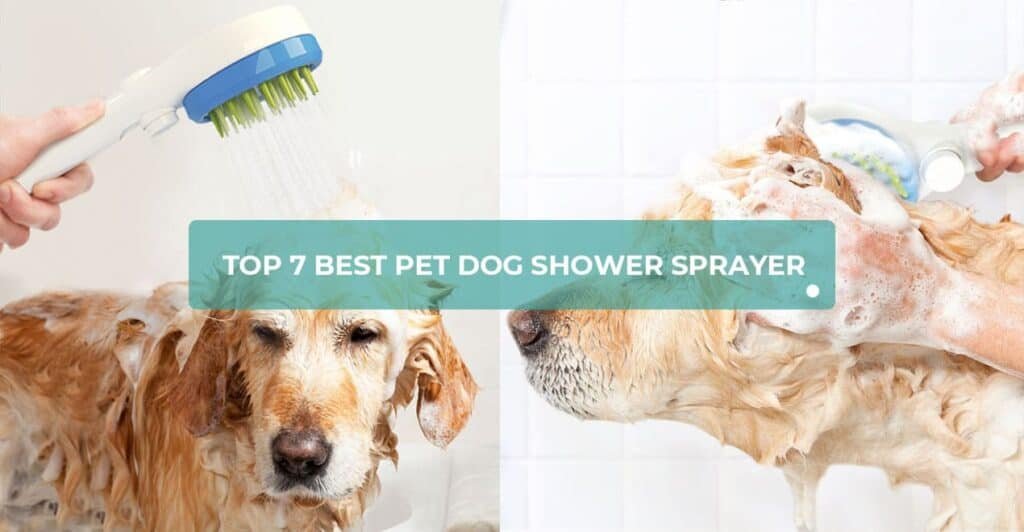 KUNTO® Dog shower head - Dog shower with four jet types - Dog shower