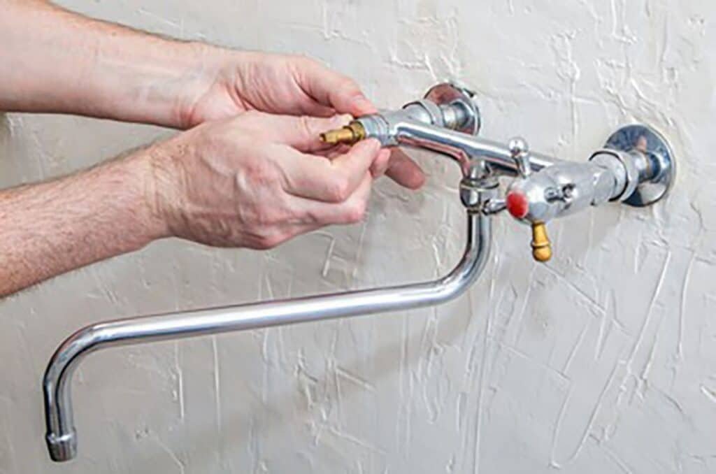 Detach the Faucet's Handle