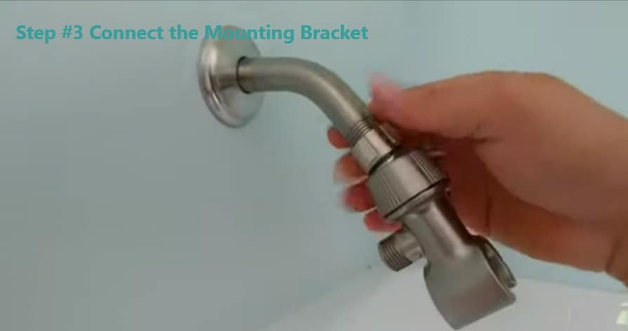 high pressure handheld shower head-Attach the Shower Wall bracket or Holder