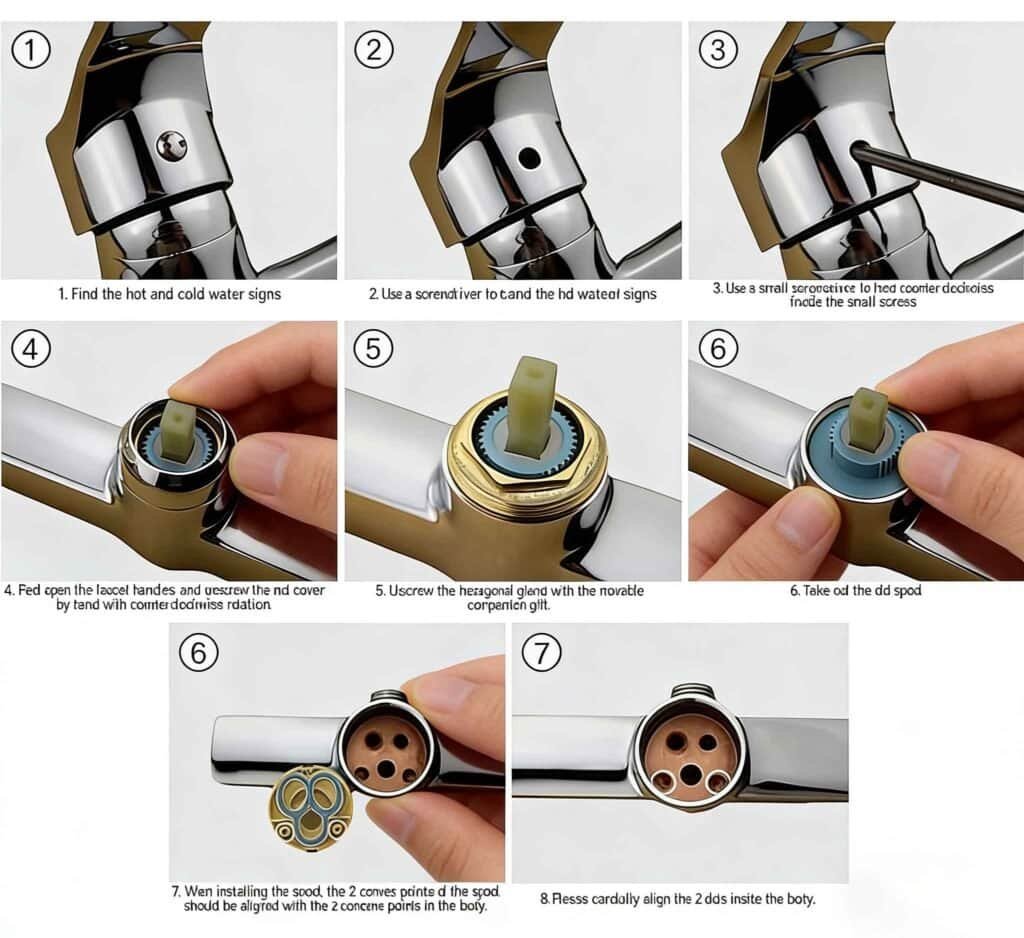 How to Replace a Ceramic Faucet Cartridge