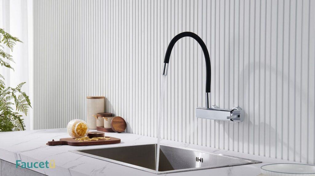 Wholesale Kitchen Faucet in wall faucet flexible hose