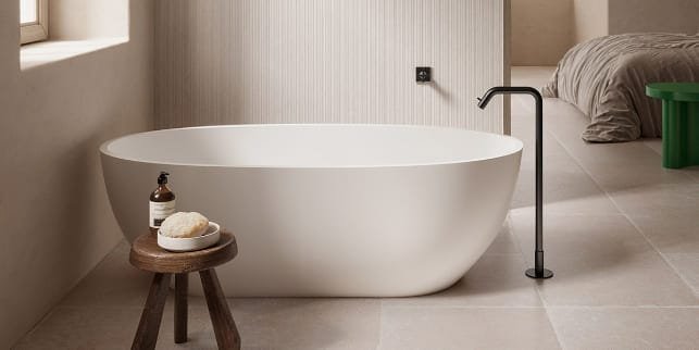 Floor Mounted Fillers bathtub