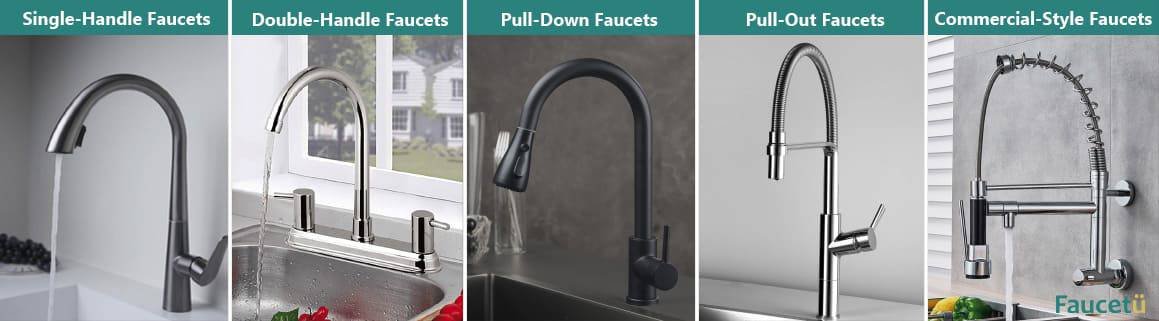 difference kitchen faucets and bathroom faucets Types and Styles