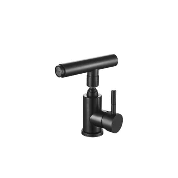 Short Kitchen Faucet with Pull Out Shower LM-5001-B