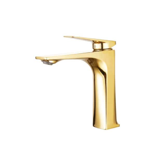 L-2023003-G Elegantly Designed Single-Handle Bathroom Faucet