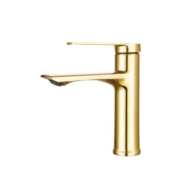 L-2023008-G Short Single Handle Basin Faucet