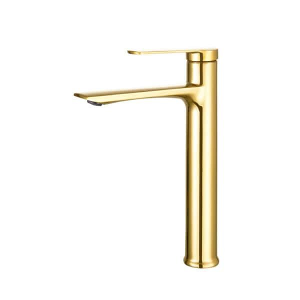 LA-2023008-G Tall Single Handle Basin Faucet