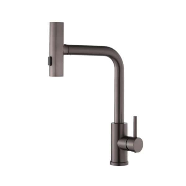 Waterfall Kitchen Faucet with Pull-Down Sprayer P-8069-T SS