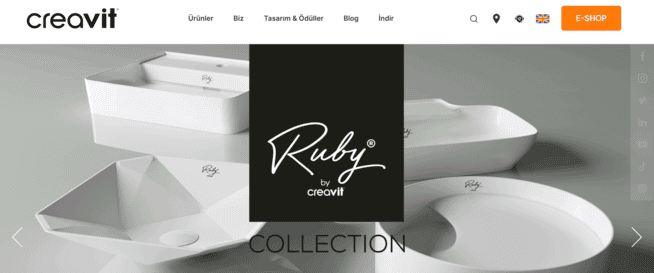 Creavit website