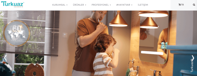 Turkuaz seramik website