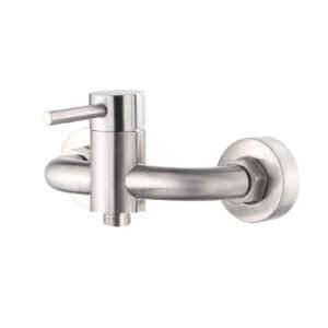 Dayanıklı Duş Musluğu – Fırçalanmış Nikel Kaplama DA-5009-N
