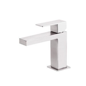 Elegant Basin Mixer Faucet Brushed Nickel | Modern Bathroom Design L-5020-N