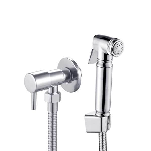 Ducha Higiênica Luxo Metal Cromado Acionamento HZ-009