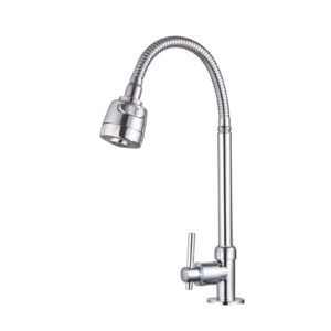 Light gourmet kitchen faucet Table | 2 types Flexible push-button PX-7012