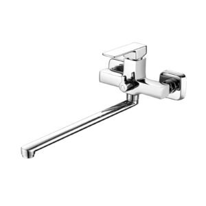 Square Single Lever Tub and Shower Mixer TD-1901