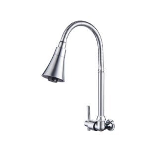 Torneira Dupla de Parede Gourmet Jato Flexível WF-7020