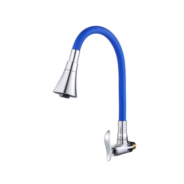 Torneira Jato Duplo Flexível de Parede WA-13102 blue