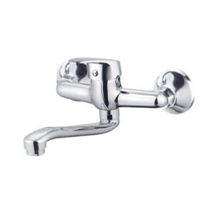 Wall-Mounted Tap with Short Spout Faucet for Kitchen W-6024