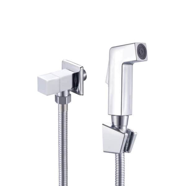 Toilet Shower Metal/ABS For Bathroom Square Hand Shower HZ-035