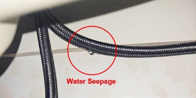 Faucet Supply Line leak