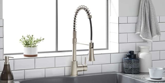 Cost Considerations Brush Nickel Faucet