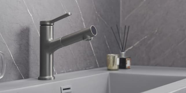Gunmetal Faucets basin faucet