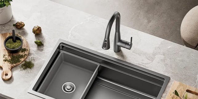 Gunmetal Faucets kitchen faucet