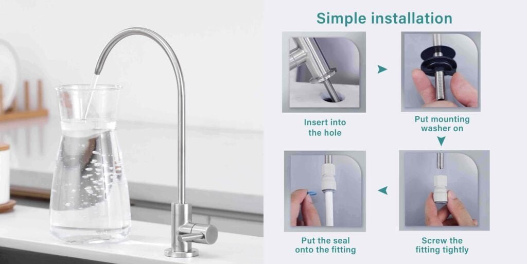 Installation Tips and Maintenance Guide filtered water faucet