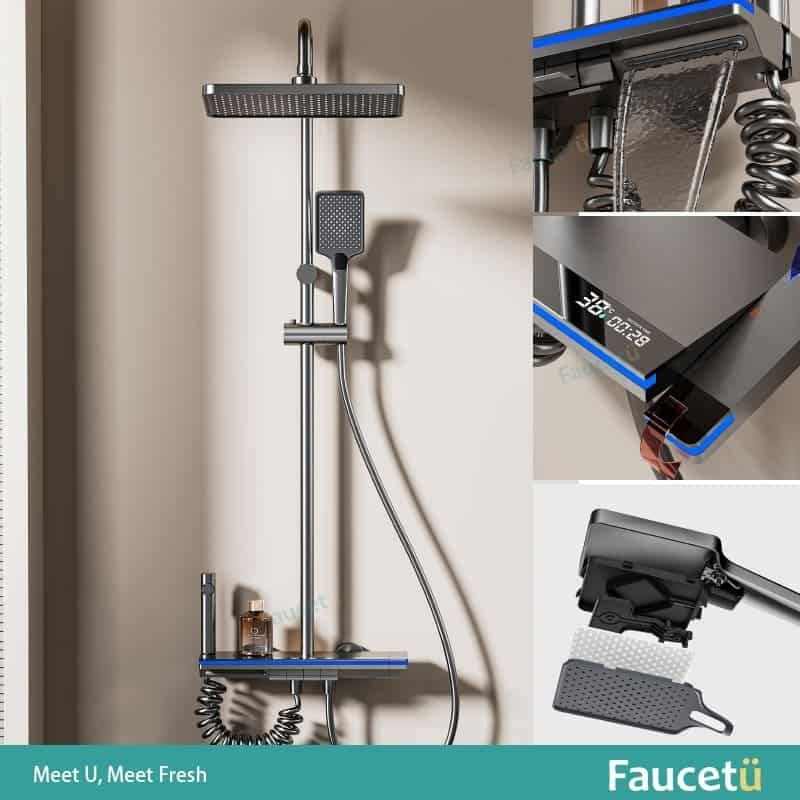 modern shower design