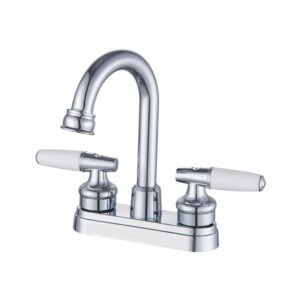 2 manijas con mezcladora para baño duomando 4 pulgadas metal y grifo lavabo 3 orificios 4 pulgadas MPB-400253