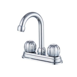 MBA-403248 Grifo de lavabo de baño de 4 pulgadas con grifería moderna para baño y 2 manijas MBA-403248