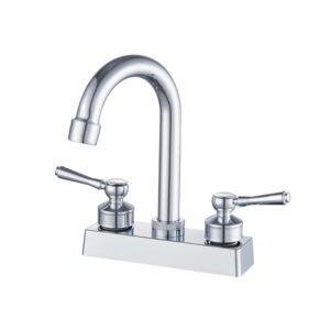 MBH-401011 Grifo para lavamanos 4 pulgadas con mezcladora baño 4 pulgadas doble manija y grifería moderna para baño